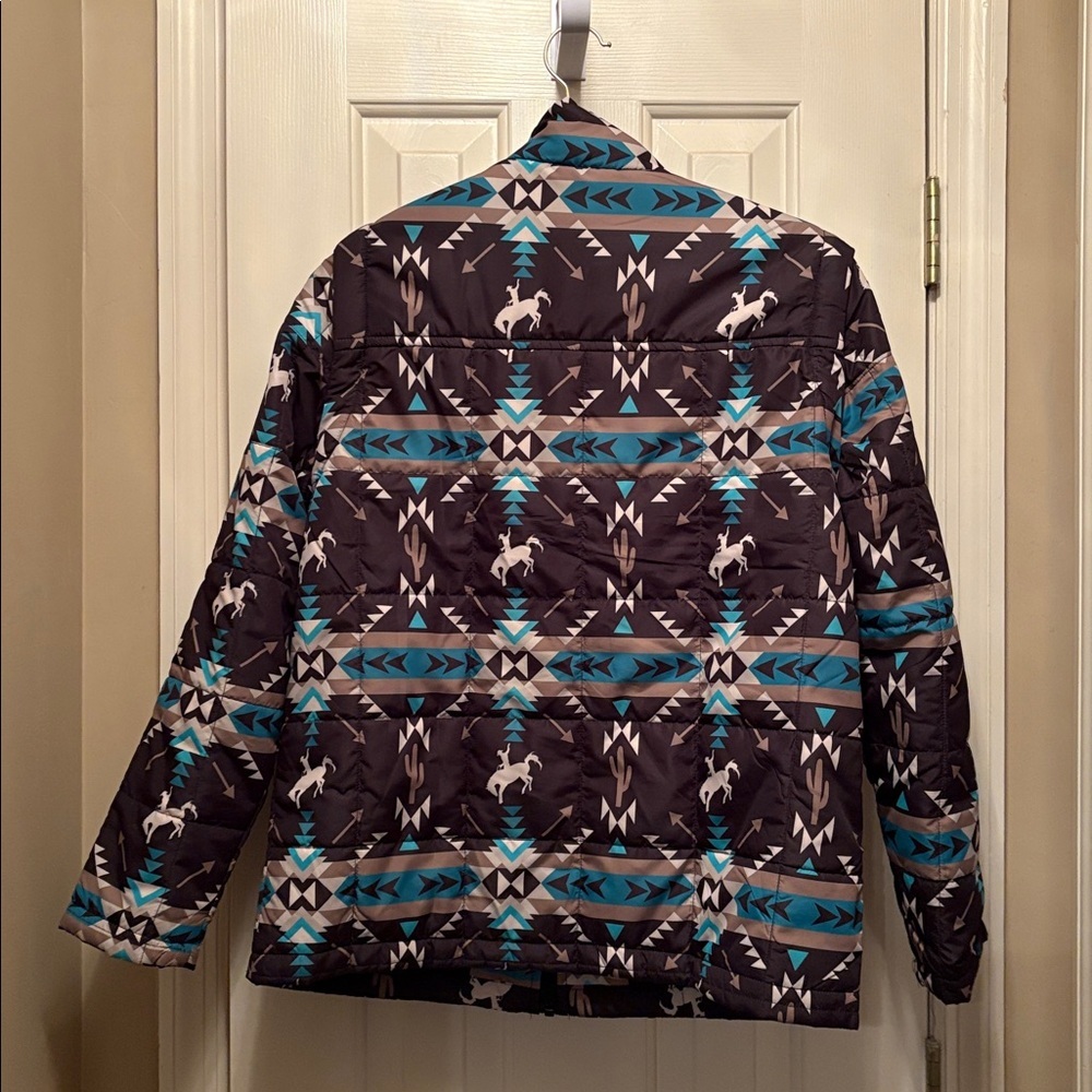 Women's Patterned Utility Jacket - image 3